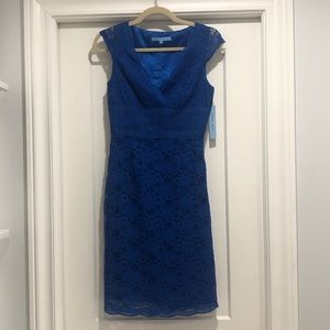 NWT beautiful Antonio Melani blue dress